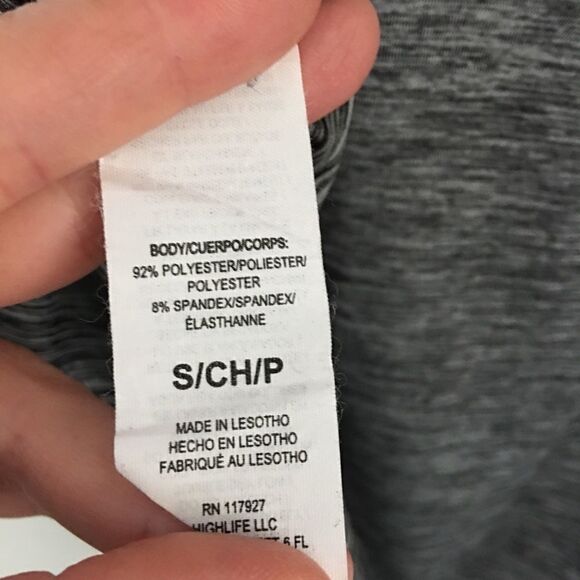 Reebok gray athletic short sleeve tee shirt | S - Picture 6 of 7